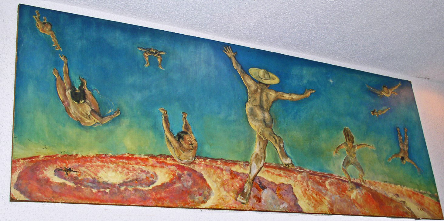 La Paz Restaurant Mural